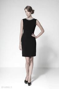 Black elegance 38 sukienki paweł kuzik moda, praca, biuro, jesień
