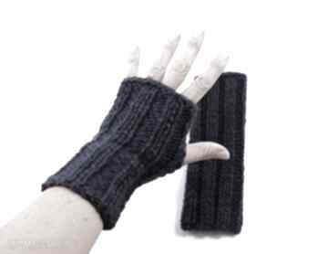 rękawiczki! mitenki-na-drutach rekawiczki-bez-palcow