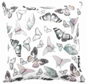 na poduszkę dziecięca kolorowe 3068 pościele art mini poszewka, motyl, motyle