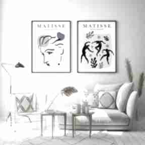 Matisse ludzie - zestaw plakatów 30x40 cm plakaty hogstudio, henri do salonu, plakat