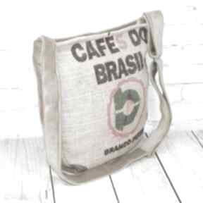 Branco peres na ramię kalisz made worek, kawa, torba, prezent, ekologiczna, recykling
