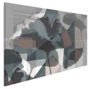 Obraz na płótnie - ginkgo 120x80 cm 36601 vaku dsgn liście, ginko, abstrakcja, natura