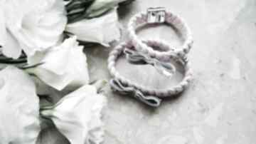Timosimo - zestaw bransoletek mama córka różowy biżuteria timo simo