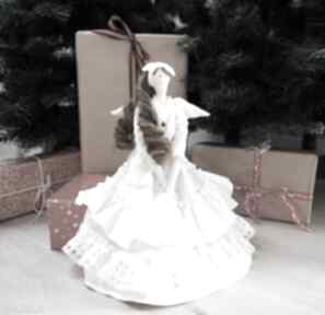 Prezent pod choinkę: Anioł Świąteczna lalka prezent mikołaj