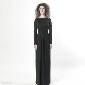 Cristina maxi black sukienki milita nikonorov wygodna, elegancka