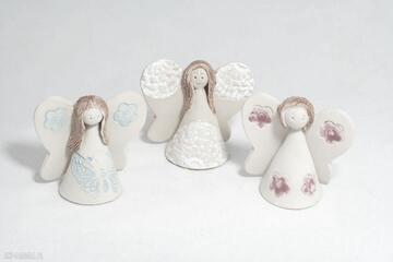 stojący 3 szt ceramika reniflora anioł, aniołek