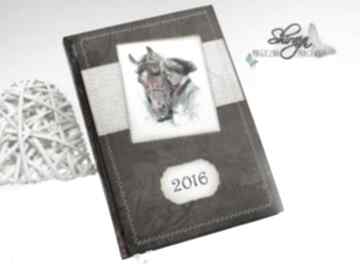 Kalendarz 2016-przyjaźń shiraja, książkowy, 2019, konie, koń, horses