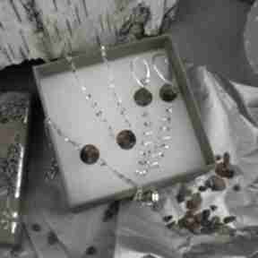 na barbara fedorczyk biżuteria prezent, ze srebra, bursztyn komplet, dla mamy