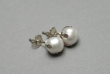 Dots - pearls white vol 2 alloys collection ki ka pracownia stal szlachetna, perły naturalne