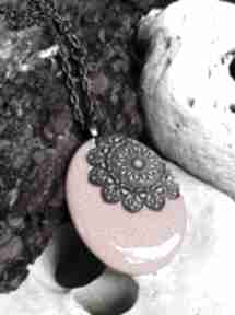 ceramiczny wisiorek vintage na spacery gaia ceramika naszyjniki biżuteria, z wisiorkiem
