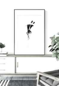 50x70 cm wykonana ręcznie - elegancki minimalizm, obraz do salonu, 2500558 art krystyna siwek