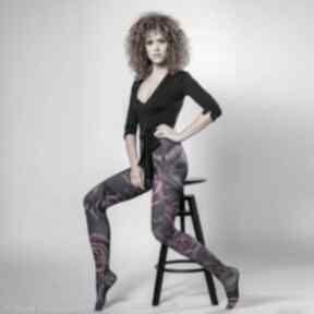 Legginstopy - magic rose milita nikonorov legginsy, rajstopy, print