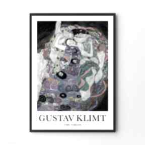 Gustav klimt the virgin - 30x40 cm hogstudio plakat, obraz, złote plakaty, eleganckie