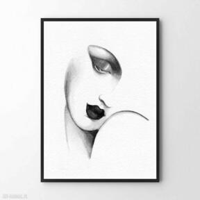 Plakat women B2 - 50x70 cm hogstudio obraz, kobieta, nowoczesny grafiki