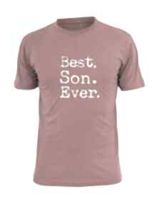 Koszulka z nadrukiem dla syna, synów, najlepszy syn, prezent na urodziny od rodziców, synuś