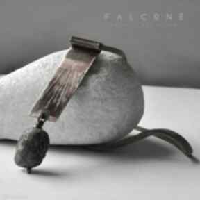 Śliwka w czekoladzie naszyjniki falcone naszyjnik, surowy