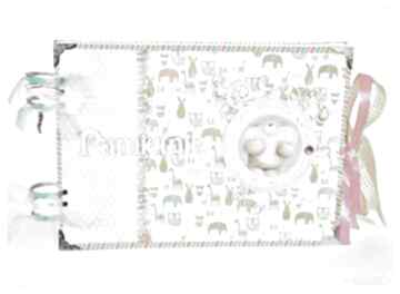 Pamiętnik album pierwszego roku życia dziecka scrapbooking albumy wrzosowisko, ciąży, narodzin