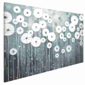 Obraz na płótnie - dmuchawce kwiaty łąka koła abstrakcja 120x80 cm 119601 vaku dsgn
