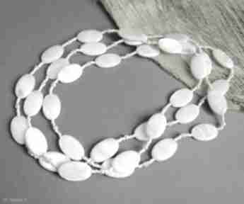 Blanc desir korale judithbijoux, naszyjnik, perły