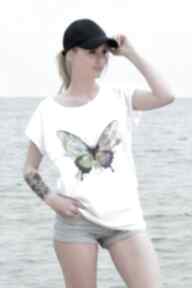 Butterfly oversize t-shirt koszulki banana dream