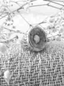 Duży pierścień w stylu boho atelier cykada, prezent dla niej, niepowtarzalny, pierścionek