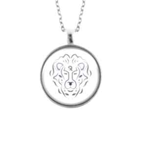 Kolekcja starlight - medalion lew duży naszyjniki yenoo, znak zodiaku, horoskop, prezent