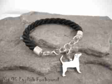 Bransoletka angielski foxhound pies nr 96 frrodesign, rasy psów, rękodzieło