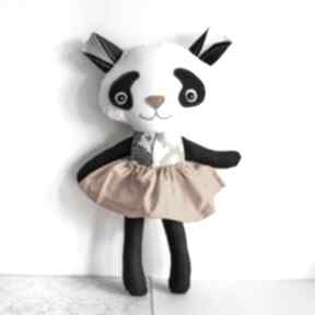 Miś panda lusia 42 cm maskotki mały koziołek, koziołkowe love, dla dziewczynki, pokój