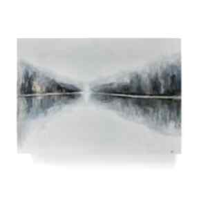 Las obraz akrylowy formatu 70x50 cm paulina lebida pejzaż, akryl