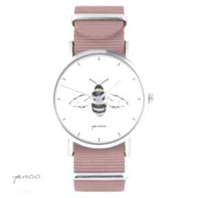 Zegarek - nato pszczoła: unikatowy bransoletka. Prezent zegarki