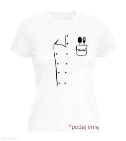 Koszulka z nadrukiem dla kucharki, prezent najlepsza, gotowanie, urodziny, restauracja, bar