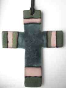 Krzyżyk ceramiczny ceramika ana krzyż