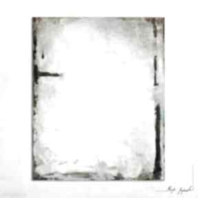 Obraz olejny - sepia VIII maja gajewska, na płótnie, abstrakcja, obrazy abstrakcyjne