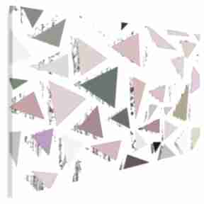 Obraz na płótnie - 120x80 cm 32101 vaku dsgn trójkąty, trójkąt, geometria, geometryczny