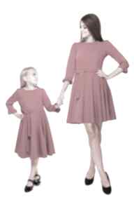 Latori - sukienka z kolekcji "mama i córka" dla ld13 2, falbana, koronka