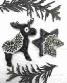 Magnesy świąteczne: małe prezenty na święta na ceramika ana