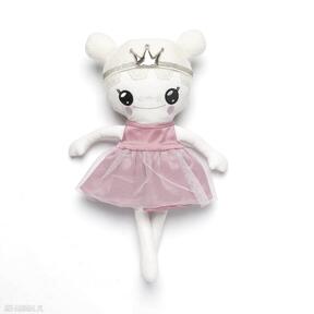 Bawełniana laleczka księżniczka lalki poofy cat, materiałowa, ręcznie szyta