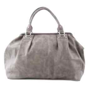 Torba damska, kuferek paris 10-09 taupe vera bags, do ręki, codzienny, pracy