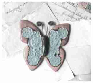 Motyl dwubarwny ceramika wylęgarnia pomysłów