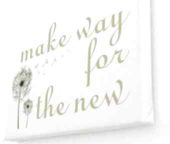 Make way studio ad4pro canvas, typography, typografia, dom, prezent, mlecze