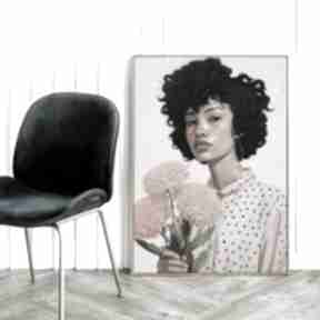 dziewczyna ilustracja grafika - format 50x70 cm plakaty hogstudio plakat, desenio, portret