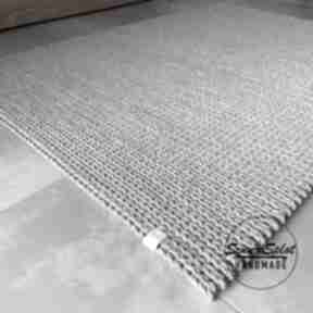 Prostokątny dywan ze 85x120 sznuro splot do domu, skandynawski styl wzór, pokoju dziecka