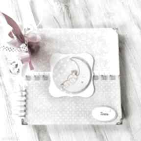 Album dla dziewczynki scrapbooking albumy po godzinach na chrzest, prezent, roczek