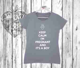 Koszulka z nadrukiem ciążowym, dla kobiety, manufaktura koszulek ciążowe, mama, ciąża