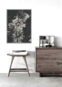 Plakat botaniczny dried flowers plakaty myscandi, suszone, skandynawski, kwiaty