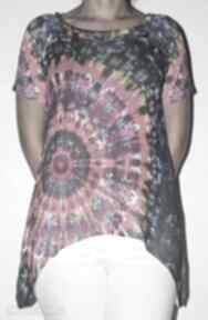 Bluzeczka z nadrukiem bluzki bellafeltro tie, dye, fashion, plaża, moda