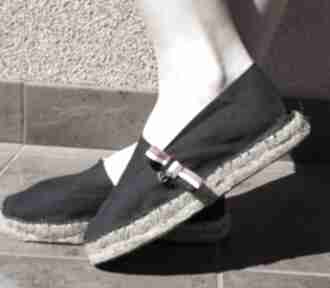 Espadryle damskie marine marynarskie granatowe buty saint tropez projekt