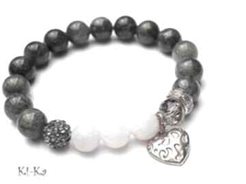 Kolekcja rich - rose heart ki ka pracownia marmur, jadeity, swarovski, shamballa