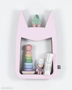 na książki zabawki hero ecoono różowy pokoik dziecka półka, chłopiec, dziewczynka, organizer
