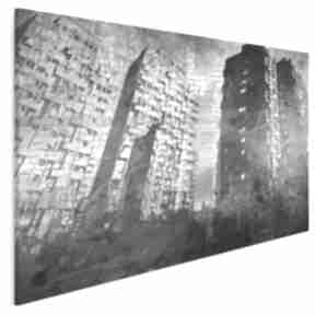 Obraz na płótnie - wrocław 120x80 cm 14001 vaku dsgn manhattan, wieżowce, budynki, beton